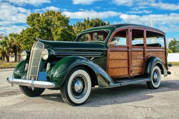 1936 Dodge Westchester Woody Wagon Cantrell Body